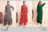 Vani Vol 1 By Moksh Heavy Faux Georgette With Embroidery Work Kurti With Pant Wholesalers In Delhi